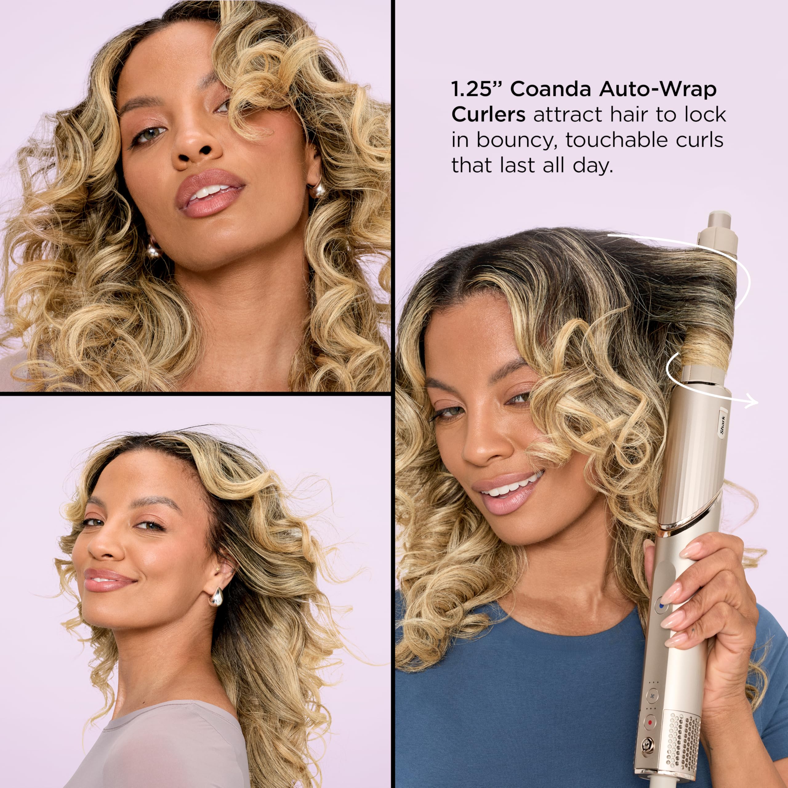 Shark FlexStyle quick-dry feature speeds up busy mornings