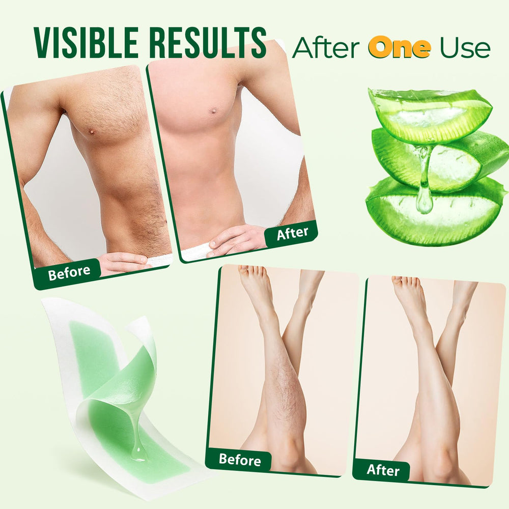 Sharmiz aloe vera infused strips help soothe skin during waxing