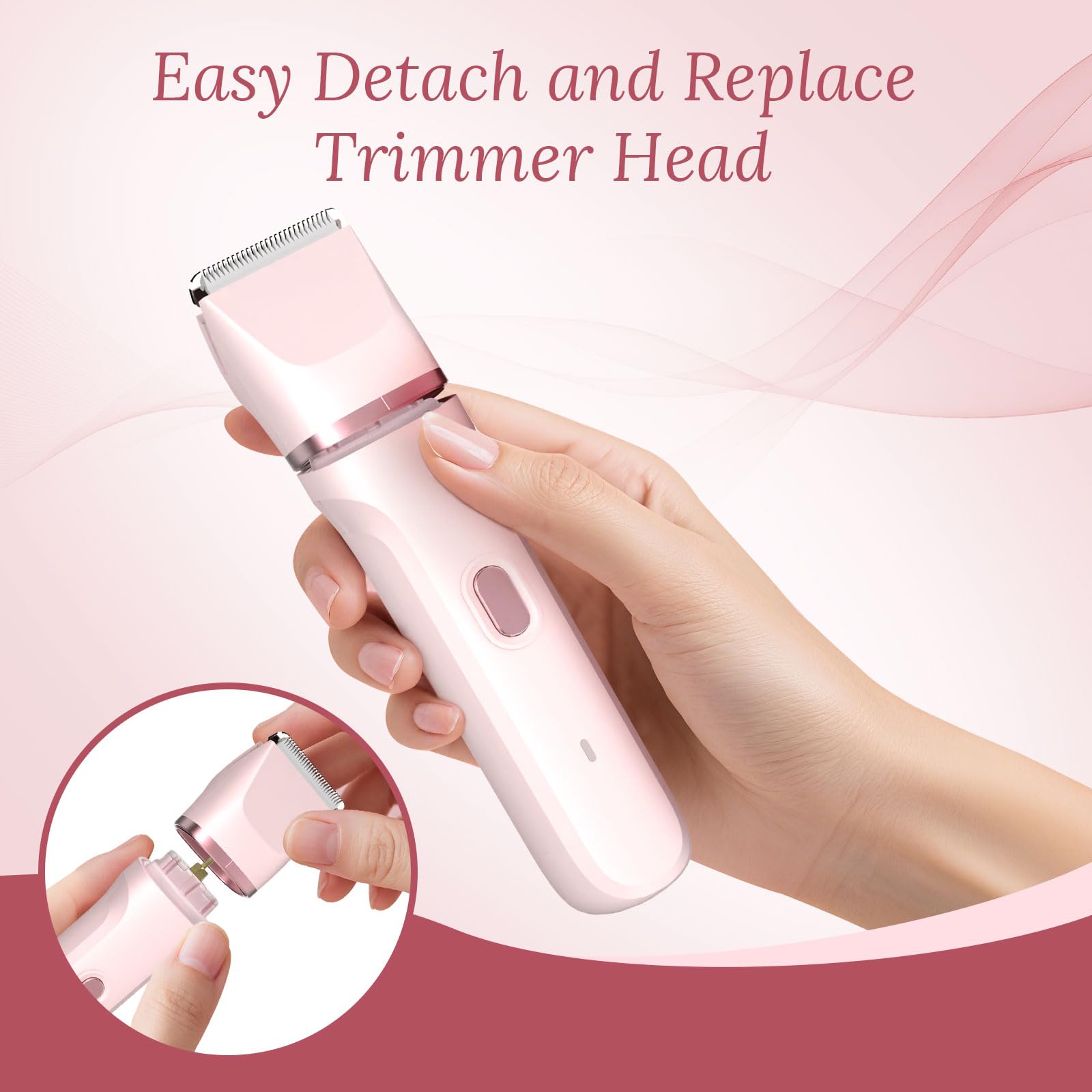 SharpUp bikini trimmer wet and dry use for convenience