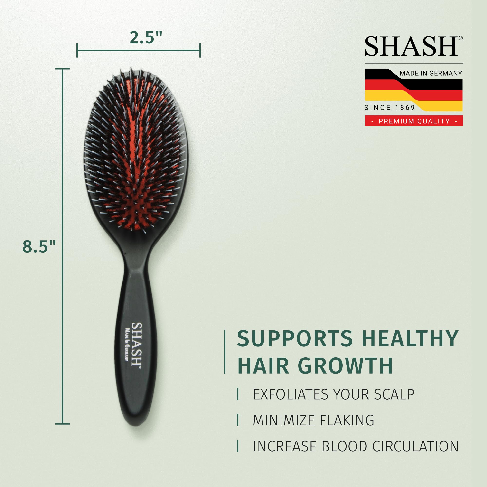 SHASH maintenance-scene shows cleaning to preserve bristles and performance.