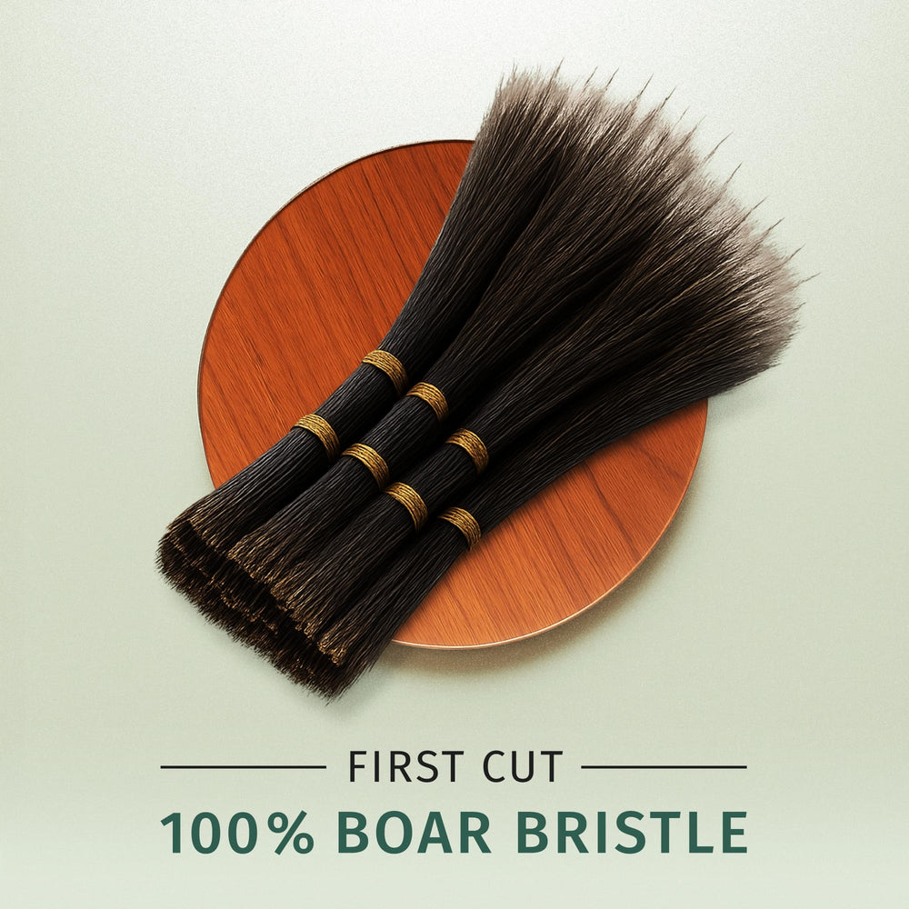 SHASH section-by-section brushing for thick hair.