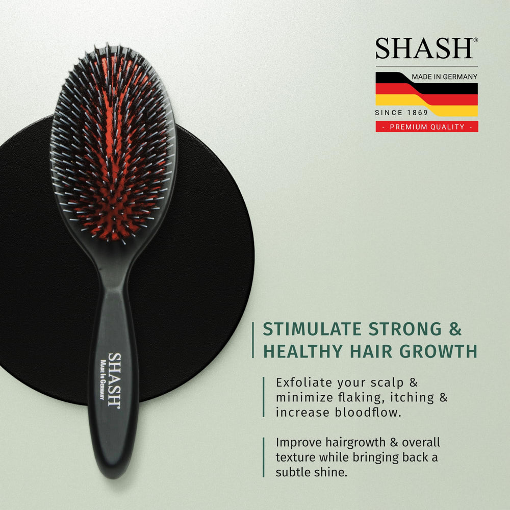 SHASH texture-detail reveals smoothing texture for improved hair feel.