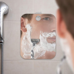 Shave Well travel anti-fog shaving mirror handheld option for versatile use