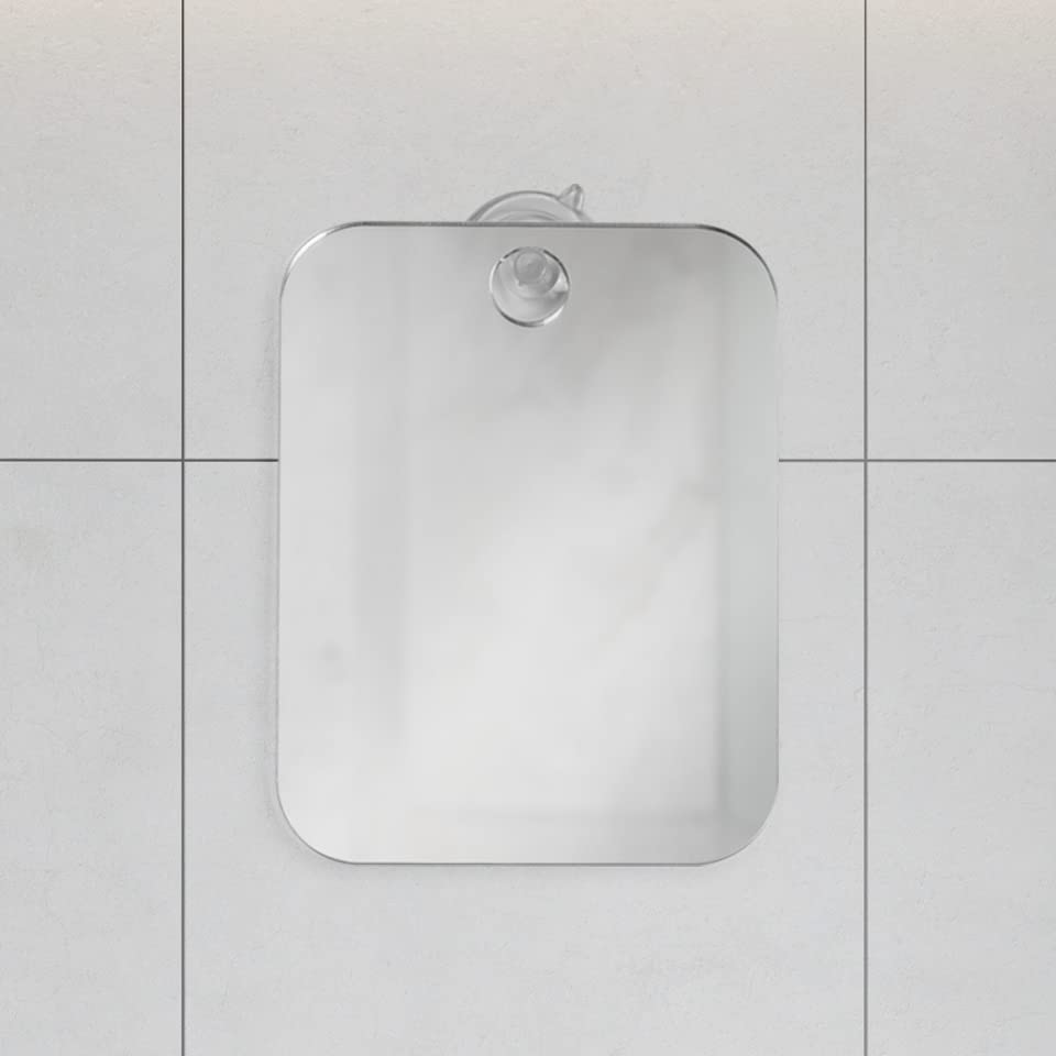 Shave Well travel portable bathroom mirror ideal for travel showers and on-the-go routines
