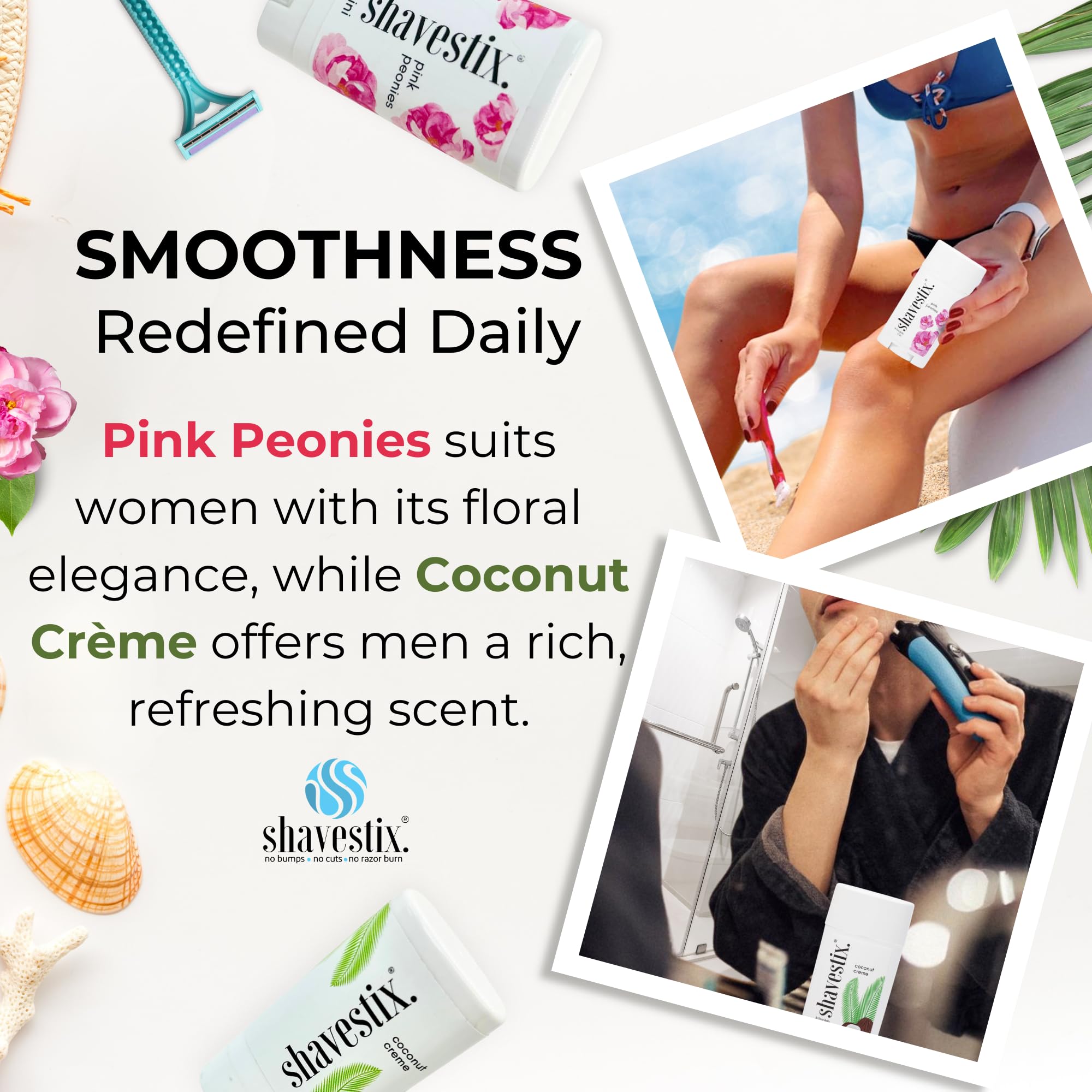 Shavestix vegan, paraben-free, USA-made formula signals clean ingredients.