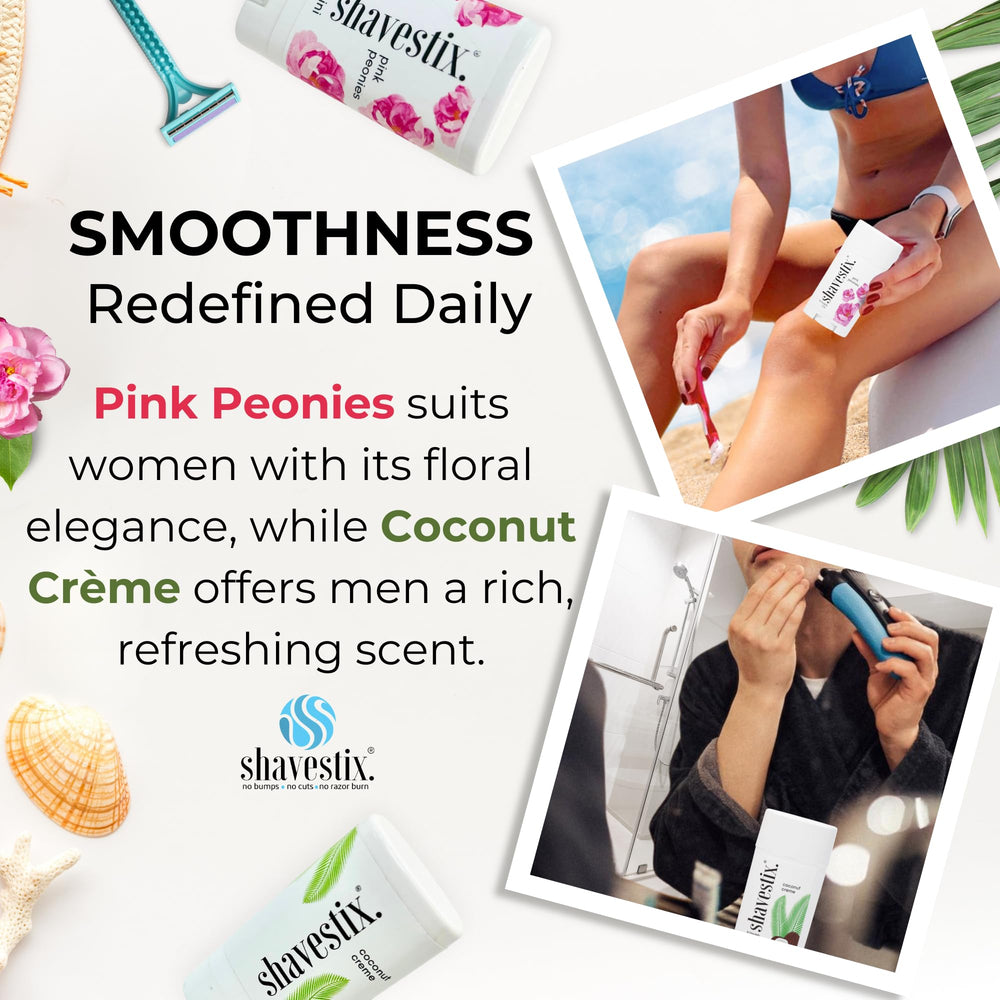 Shavestix vegan, paraben-free, USA-made formula signals clean ingredients.