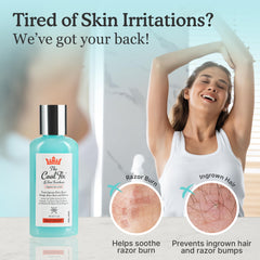 Gel refrescante de Shaveworks calma la piel tras el afeitado