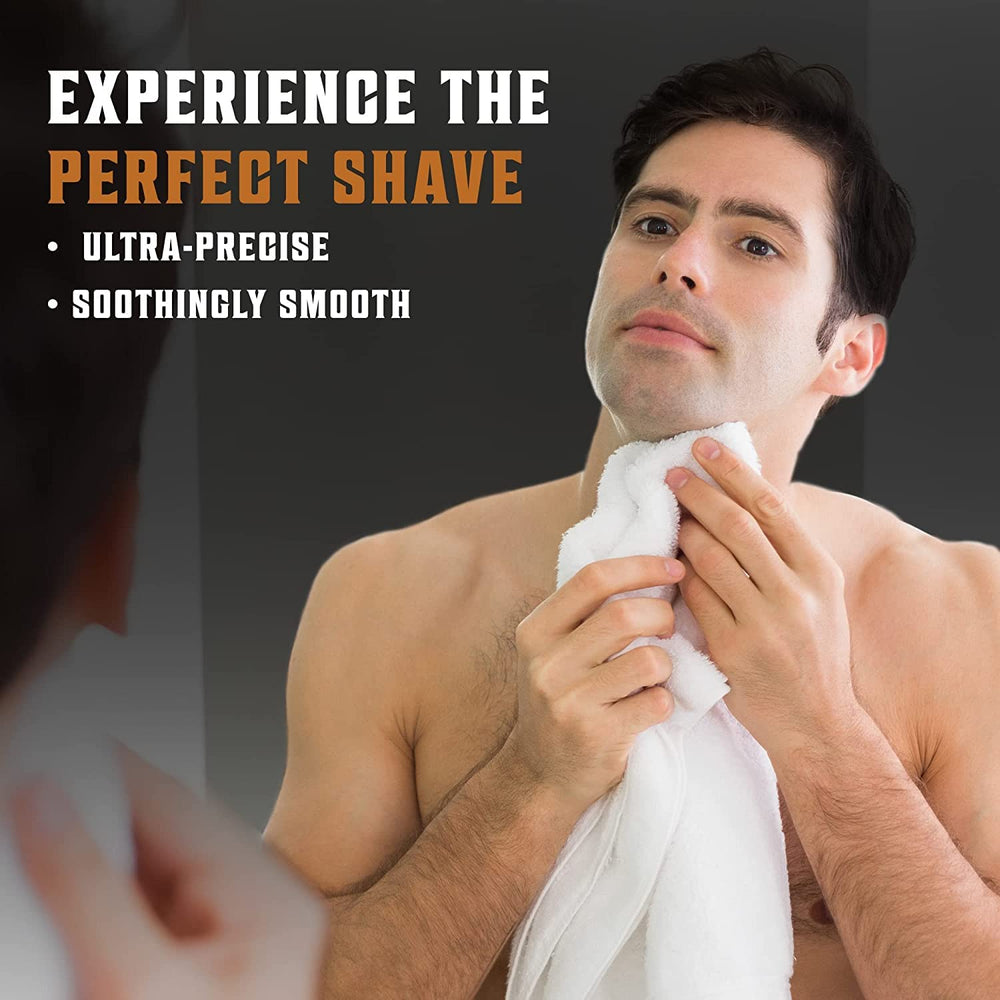 SHAVING REVOLUTION 12-piece set packaging shown for convenient grooming kit.