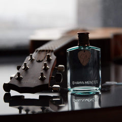 Shawn Mendes Signature EDP engraved name on bottle for a personal touch.