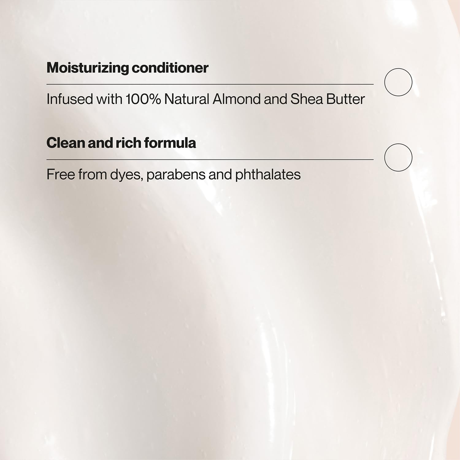 Shea butter texture close-up on Suave packaging implies deep hydration