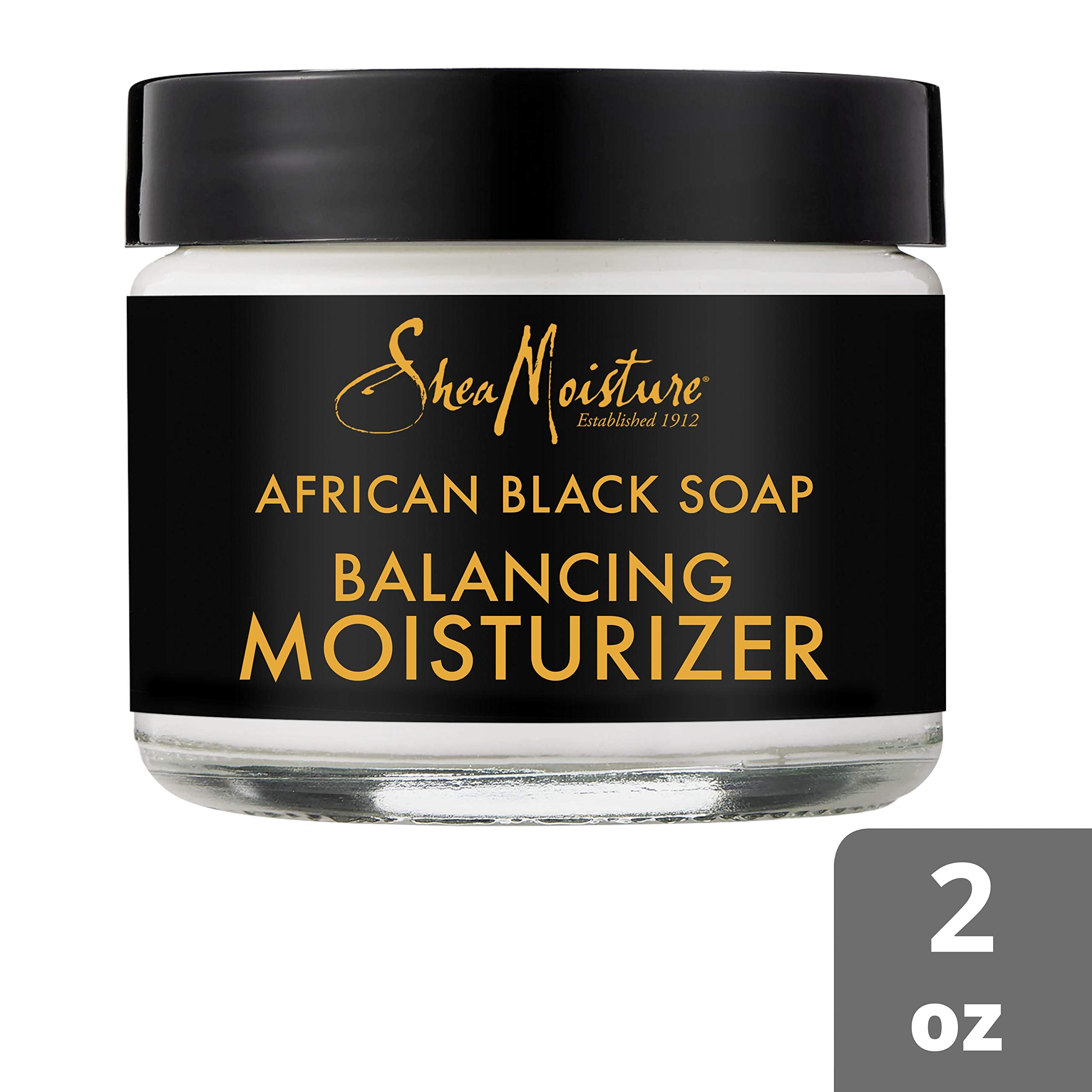 African Black Soap and Shea Butter jar emphasizing ethically sourced ingredients