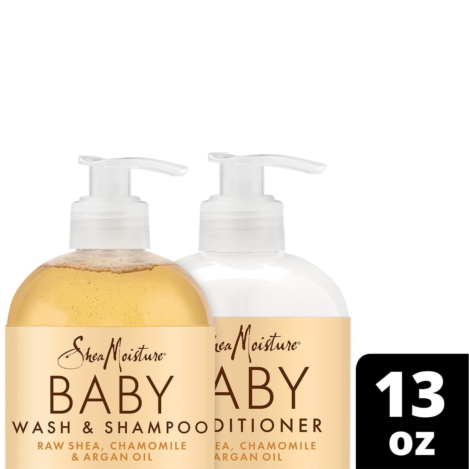 SheaMoisture Baby Essentials argan oil hydration for soft, manageable hair.