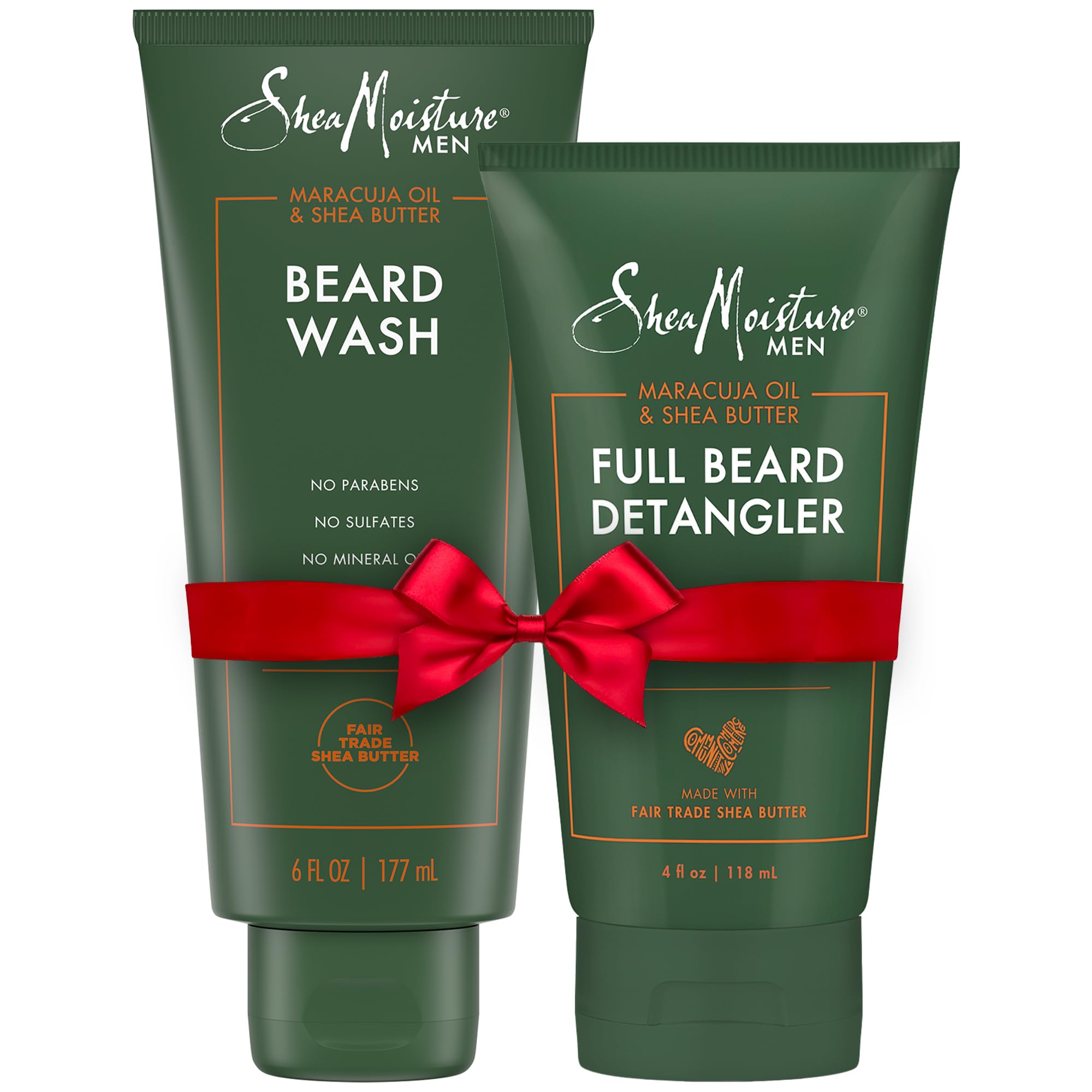 SheaMoisture beard wash bottle for a refreshing cleanse and softer beard