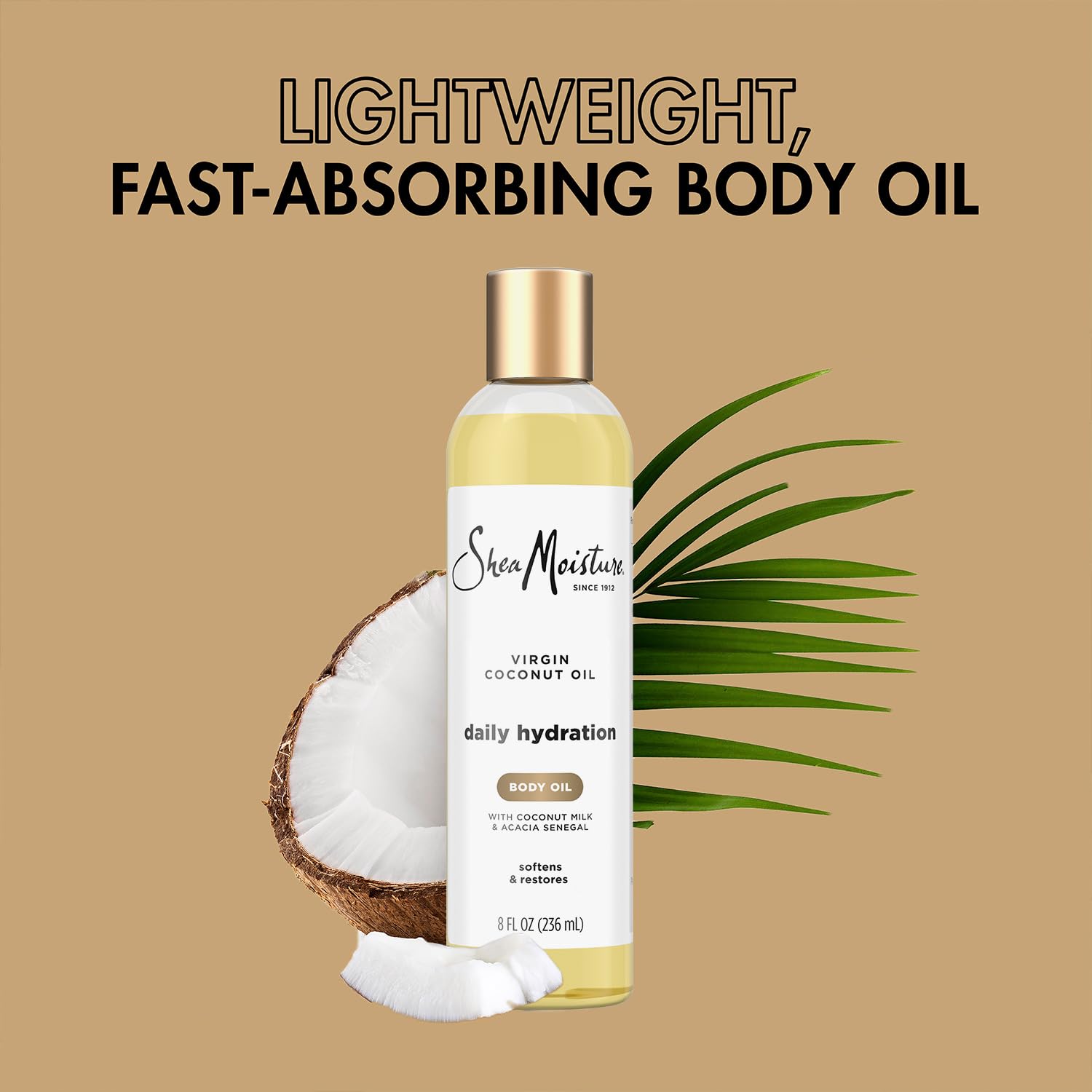 SheaMoisture Body Oil Daily Hydration 2-Pack after-shower glow and hydration