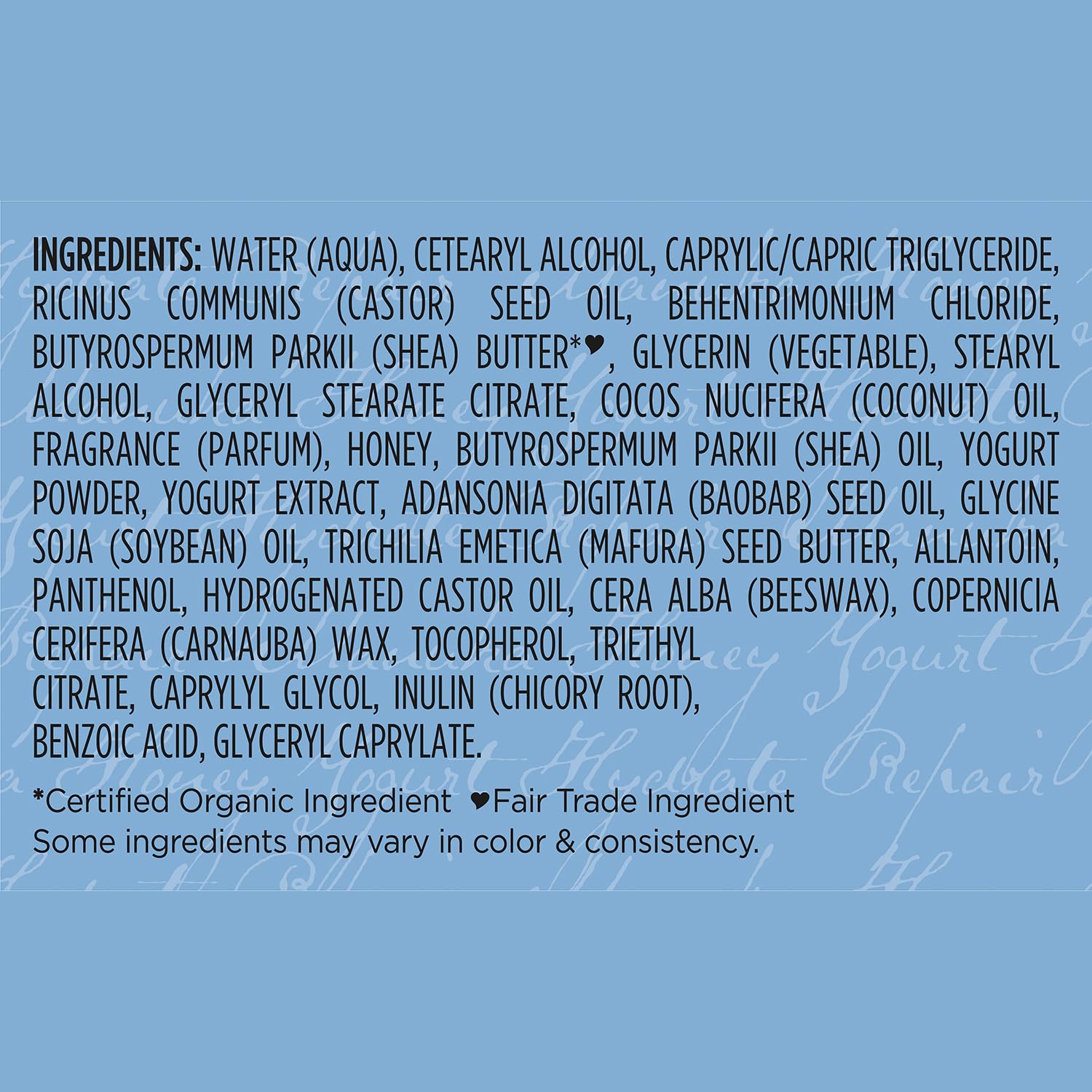 SheaMoisture brand impact logo highlights ethical sourcing supporting communities.
