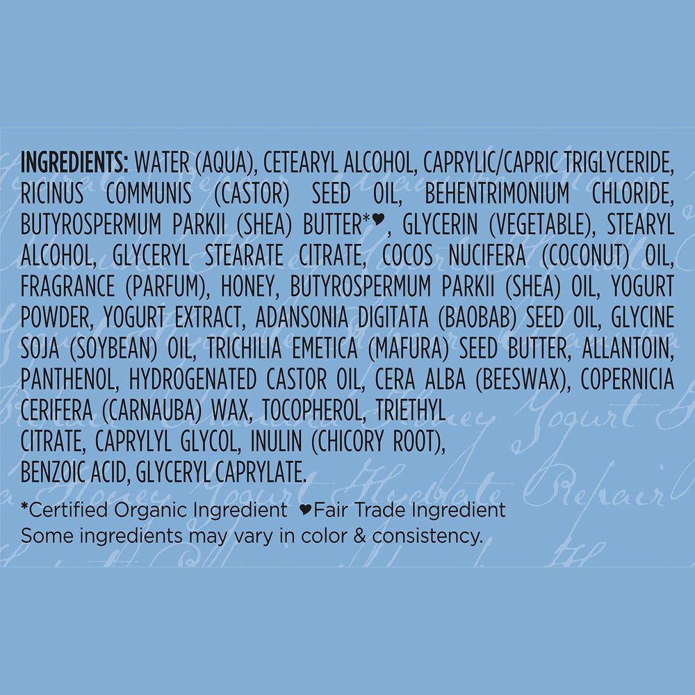 SheaMoisture brand impact logo highlights ethical sourcing supporting communities.