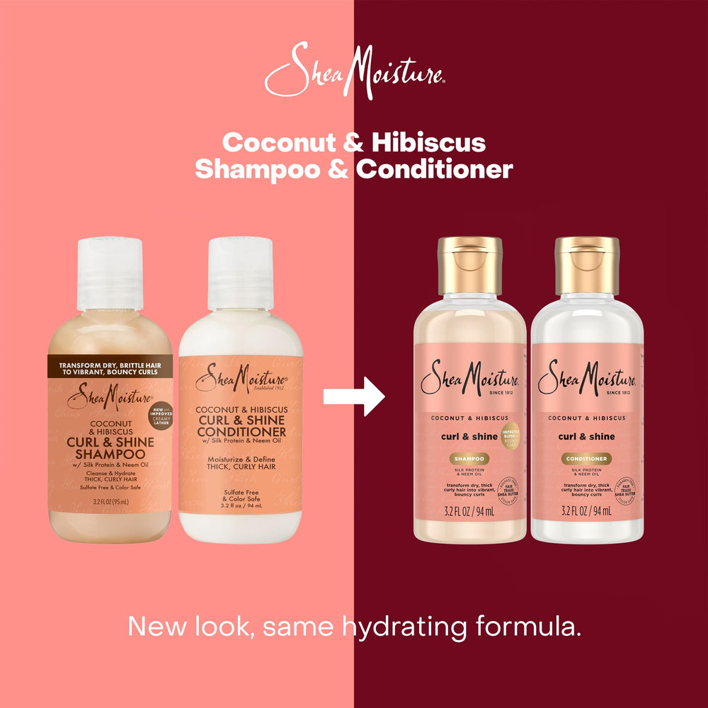 SheaMoisture logo on packaging signals trusted natural care.