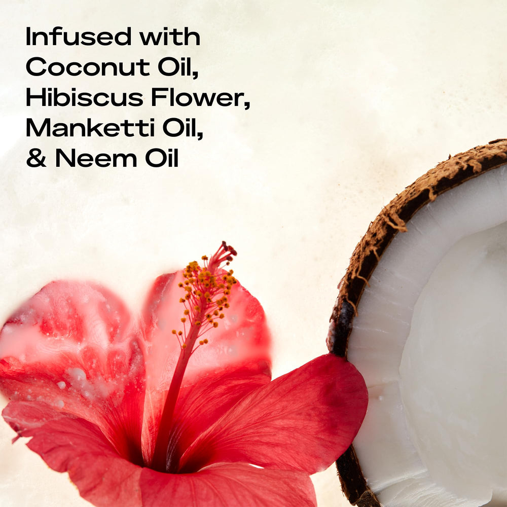 Curl Enhancing Smoothie leave-in hydrates, defines curls, and reduces frizz.