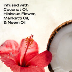Curl Enhancing Smoothie leave-in hydrates, defines curls, and reduces frizz.
