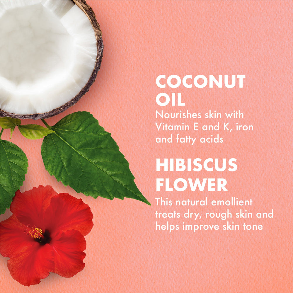 SheaMoisture Coconut & Hibiscus gift-pack display ready for gifting.