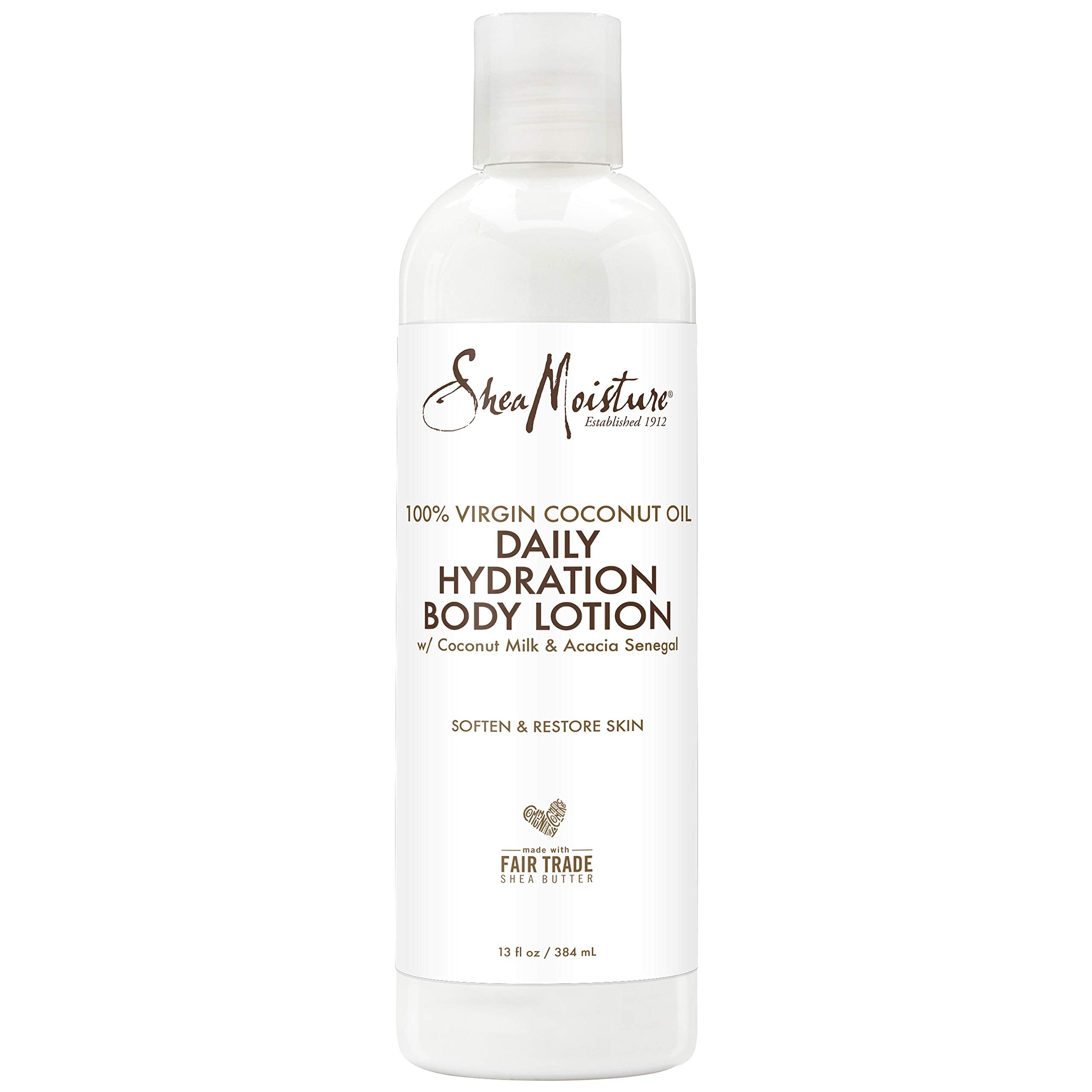 SheaMoisture coconut oil daily hydration bottle offers quick absorption for daily moisture.