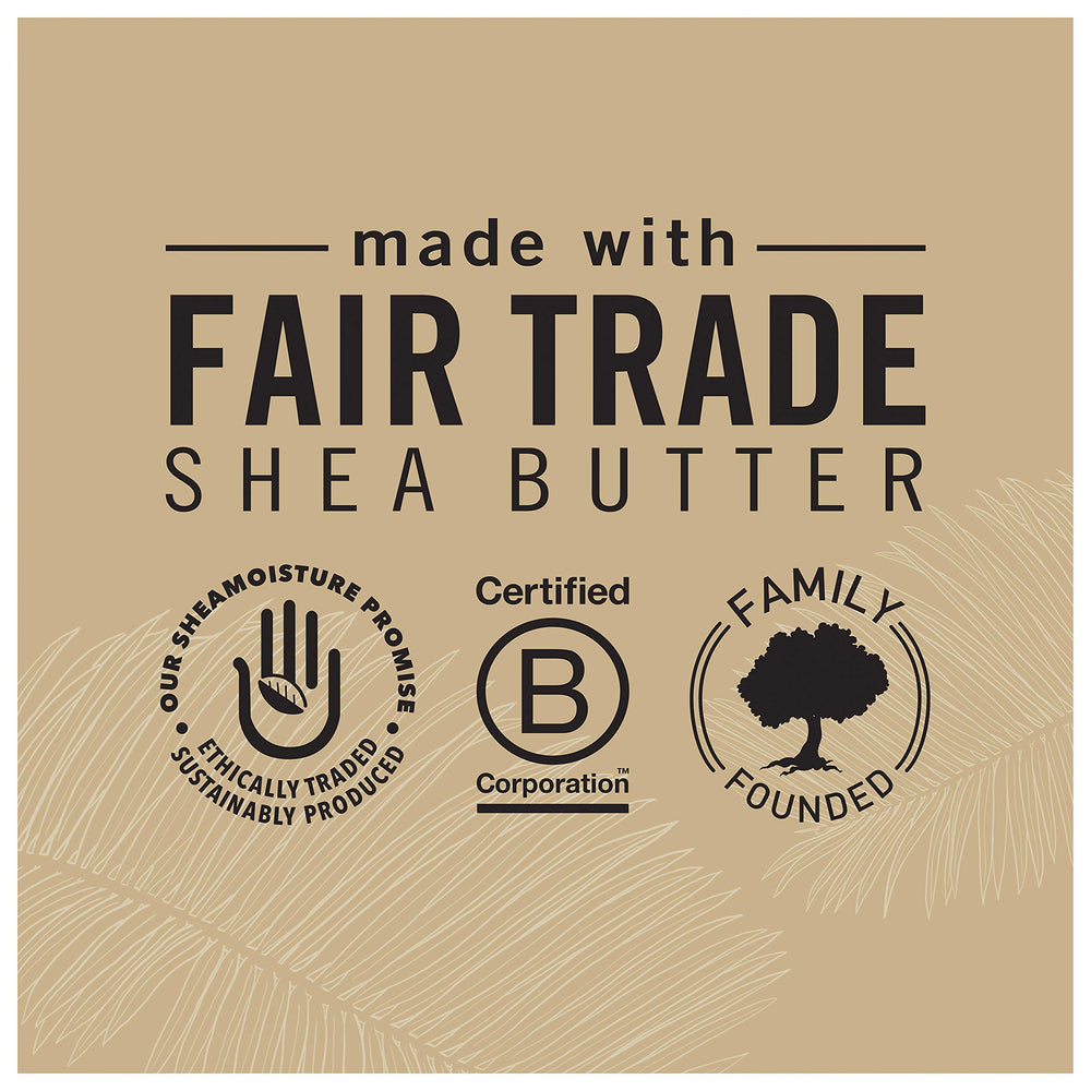 SheaMoisture coconut oil-free co-wash collage highlights coconut-free routine suitability
