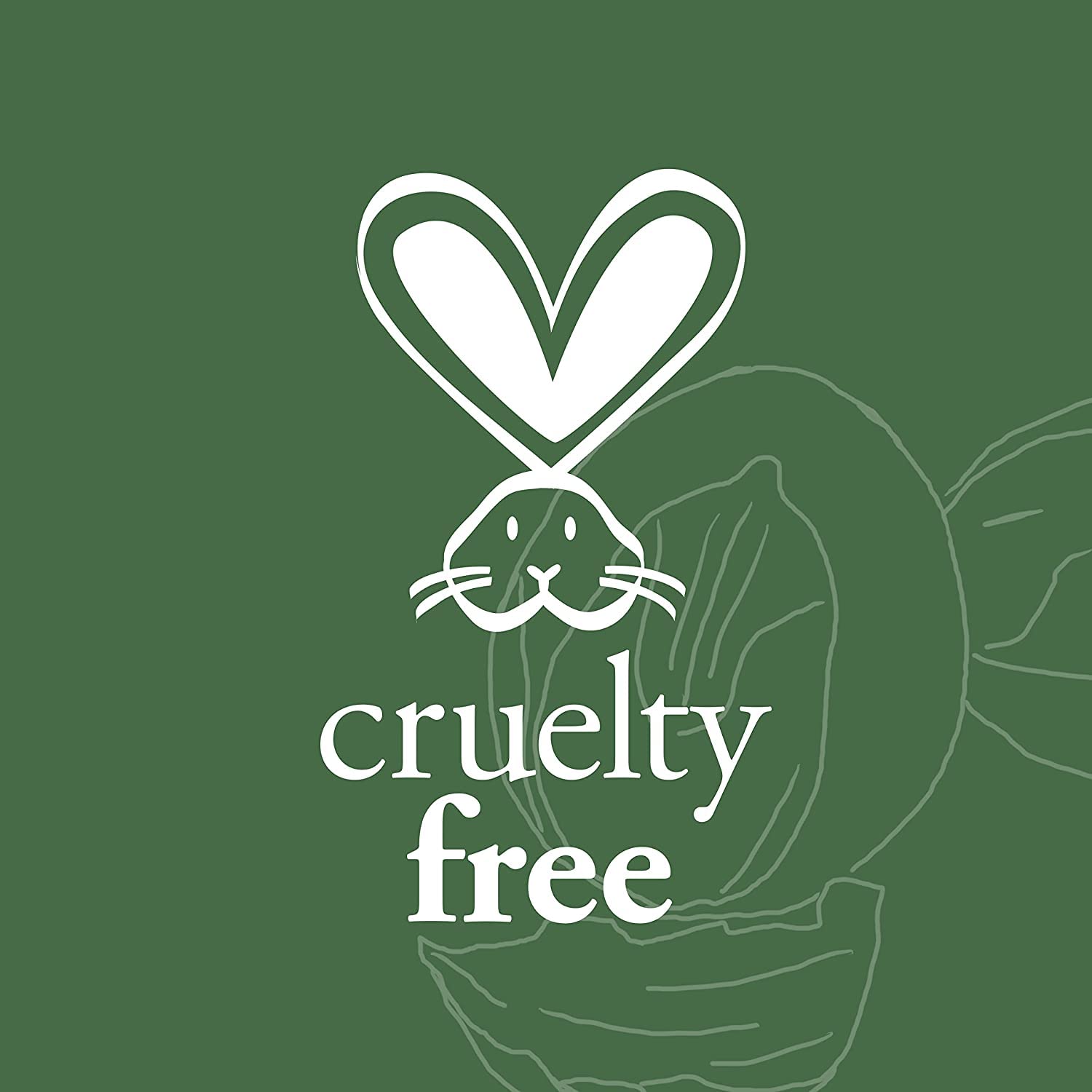 SheaMoisture Cruelty-free label close-up indicates natural, safe ingredients.
