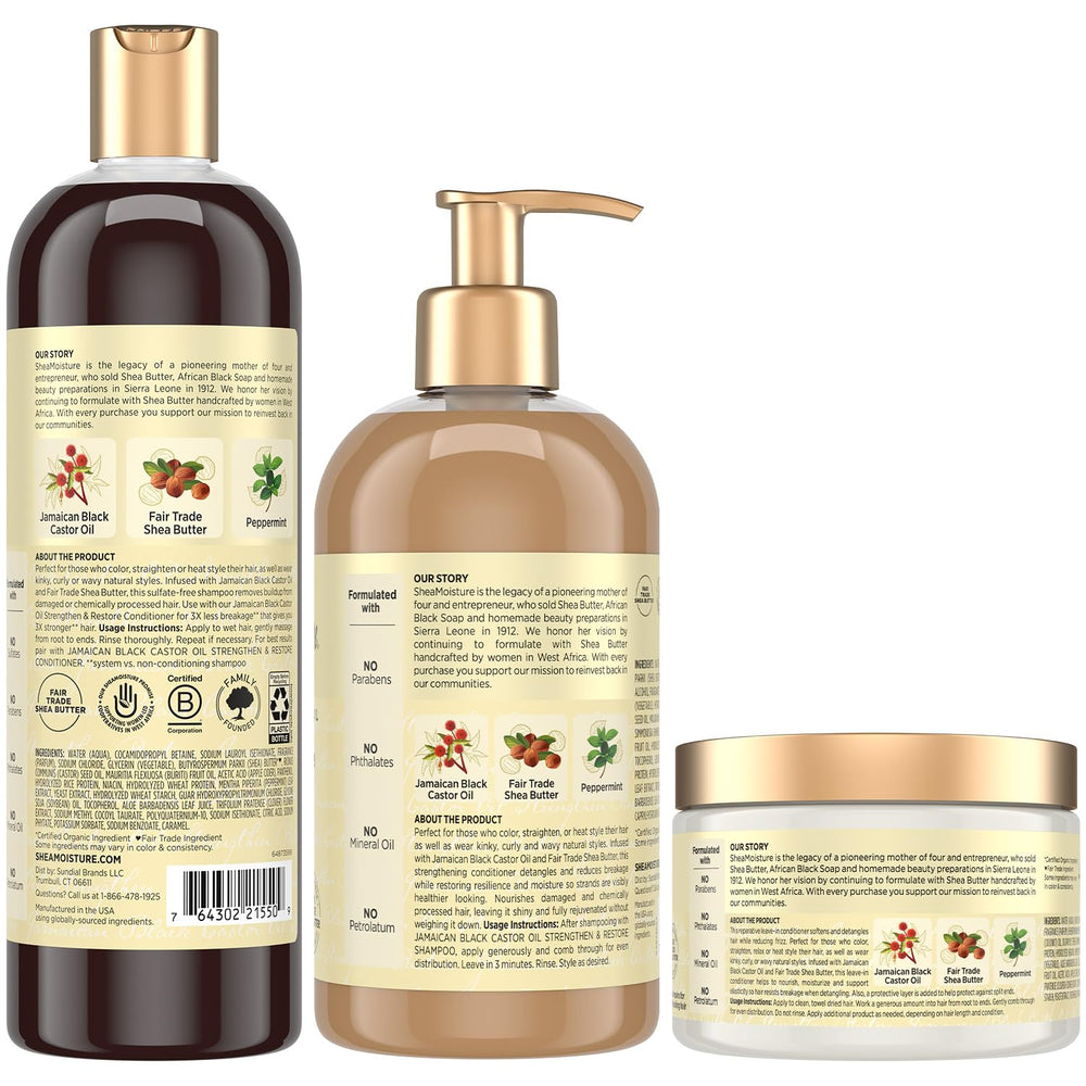 SheaMoisture Curly Bundle conditioner tube ready to detangle and soften curly hair
