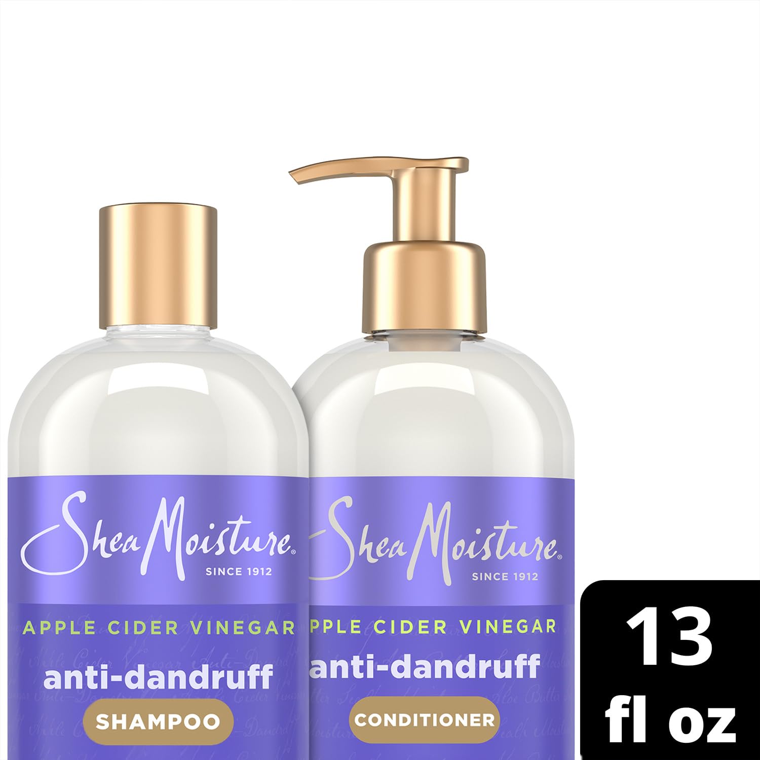 SheaMoisture four-step system box art highlighting pre-wash and wash steps.