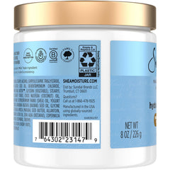 Sheamoisture Hair Mask 2-Pack bottle closeup highlights Manuka honey yogurt formula.