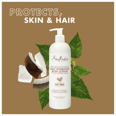 SheaMoisture ingredients coconut milk and coconut water for hydrating skin