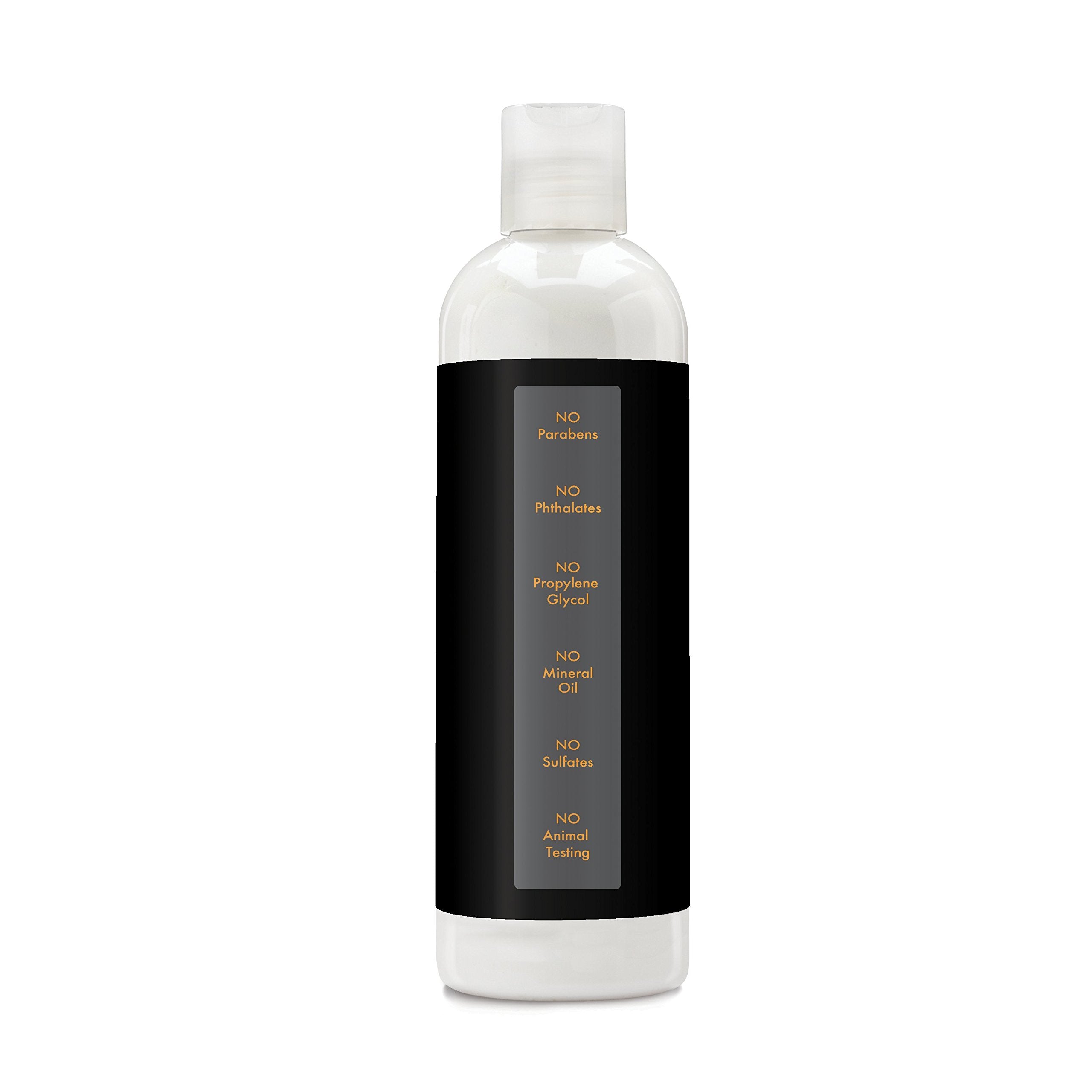 Visual emphasis on aloe and African Black Soap ingredients