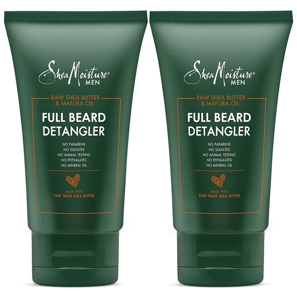 Sheamoisture Men Beard Detangler Maracuja Oil bottle hydrates for easier combing