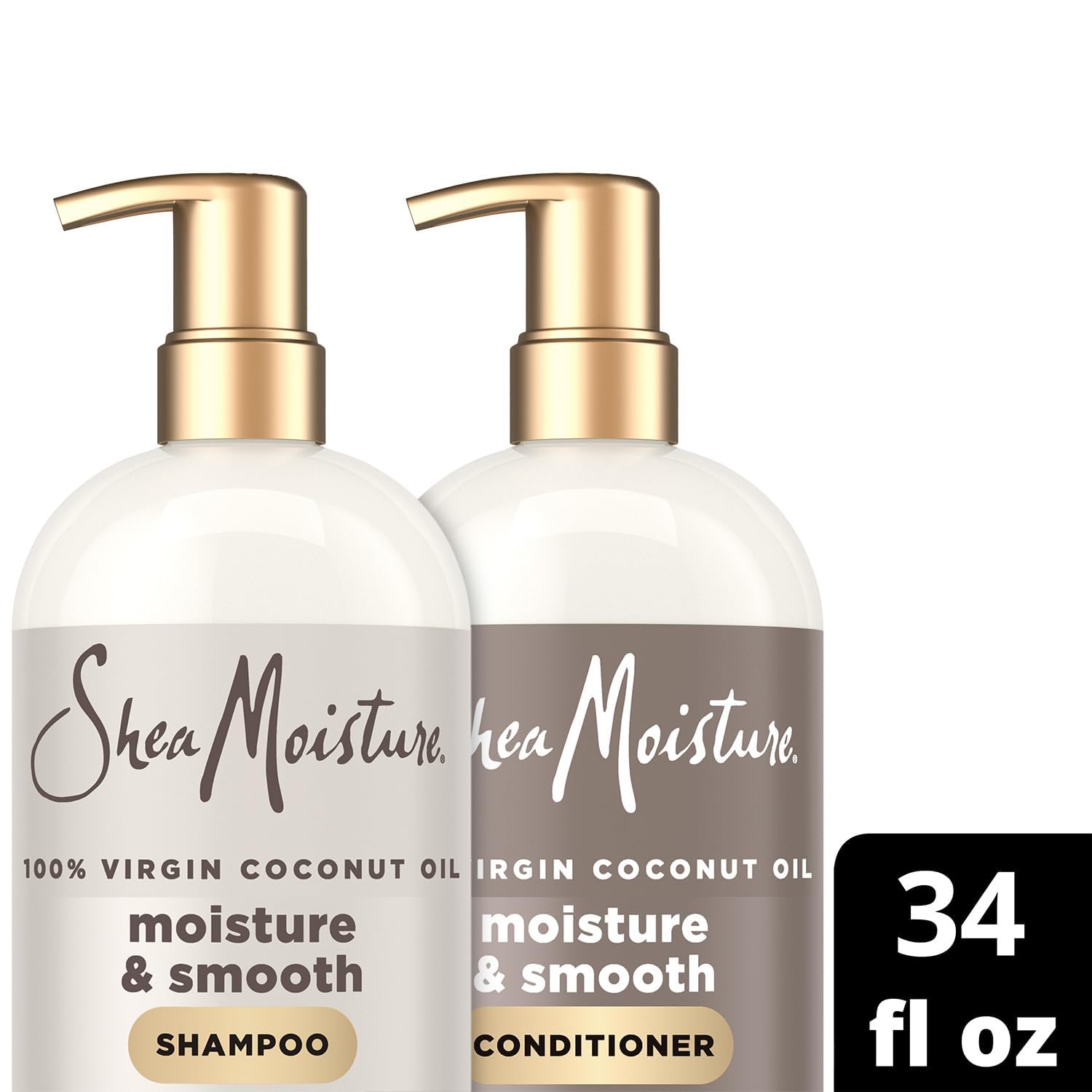 SheaMoisture Moisture & Smooth with coconut-vanilla scent for a refreshing wash experience.