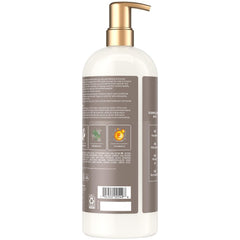 SheaMoisture Moisture & Smooth pump showing convenient dispensing for quick detangling.