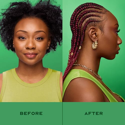 SheaMoisture No parabens or phthalates claim shown on product imagery.