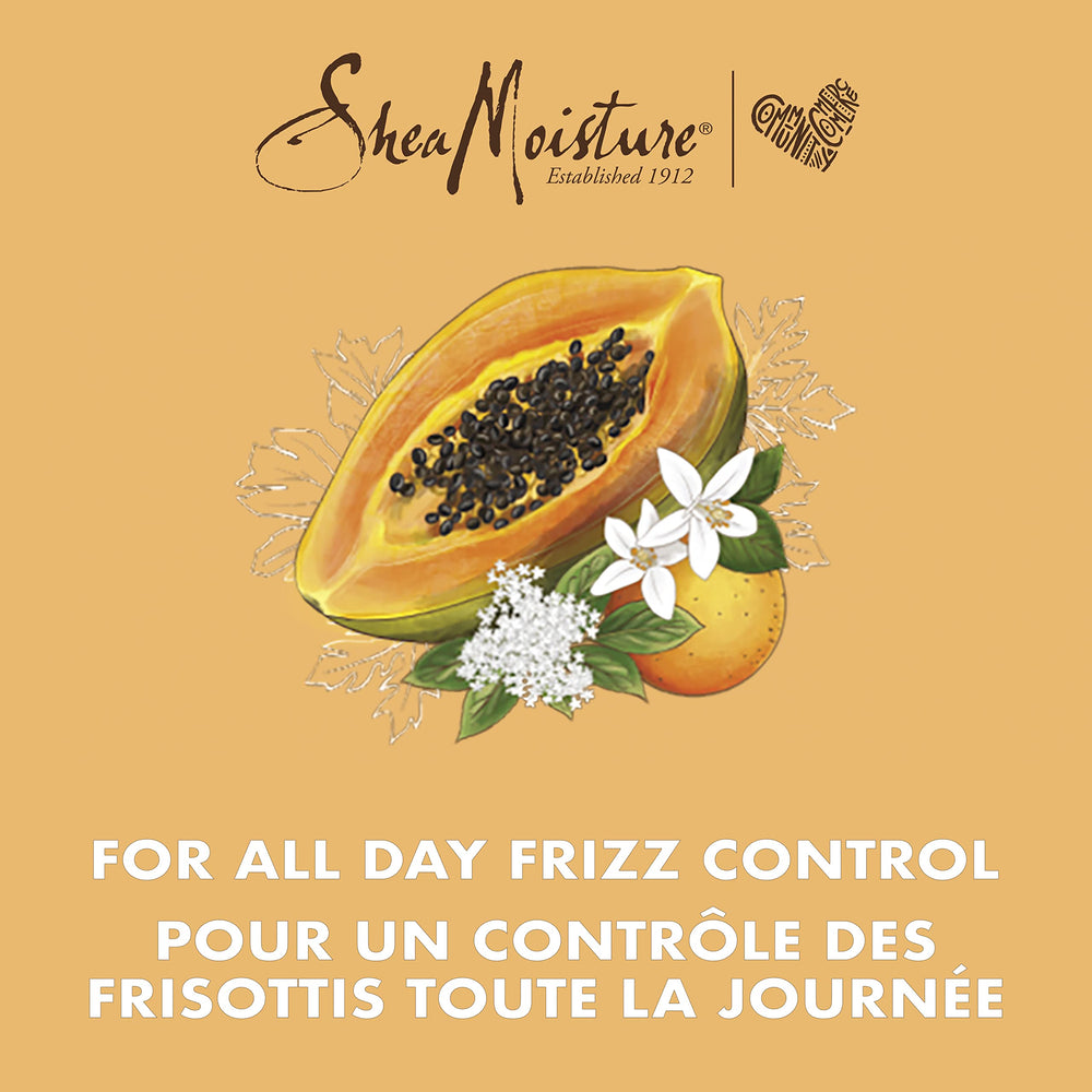 SheaMoisture Papaya Neroli Milk Gel resists humidity for smooth curls in humid days.
