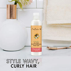 SheaMoisture Papaya Neroli Milk Gel pump dispense emphasizes convenient, even product distribution.