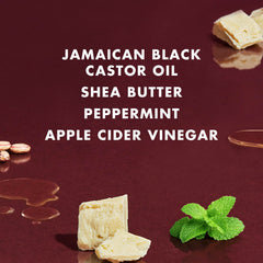 SheaMoisture peppermint oil scene highlights scalp tingling sensation