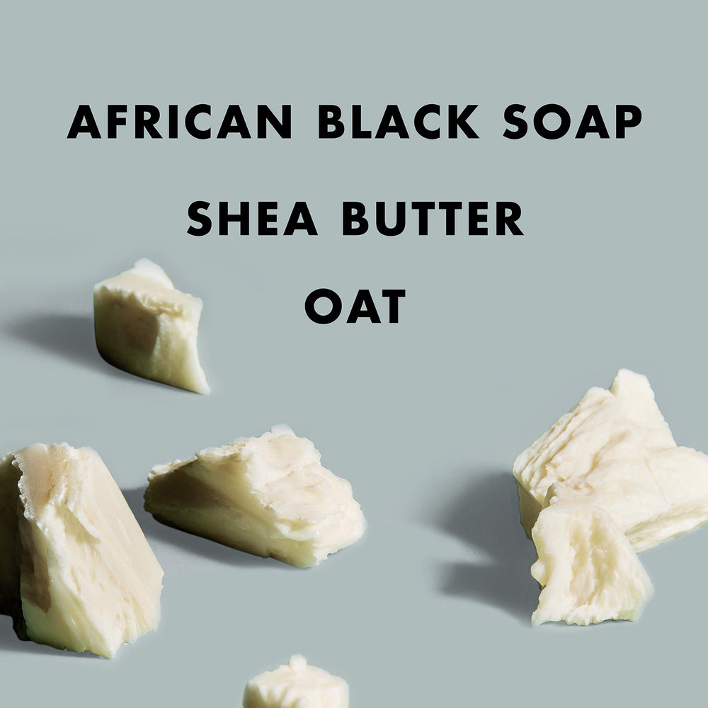 Sheamoisture sustainability commitment emblem highlights fair trade and Community Commerce.