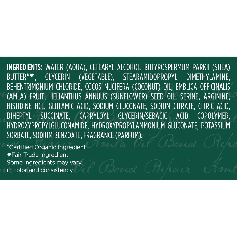 SheaMoisture Sustainability seal with fair-trade shea butter emphasizes ethical sourcing.