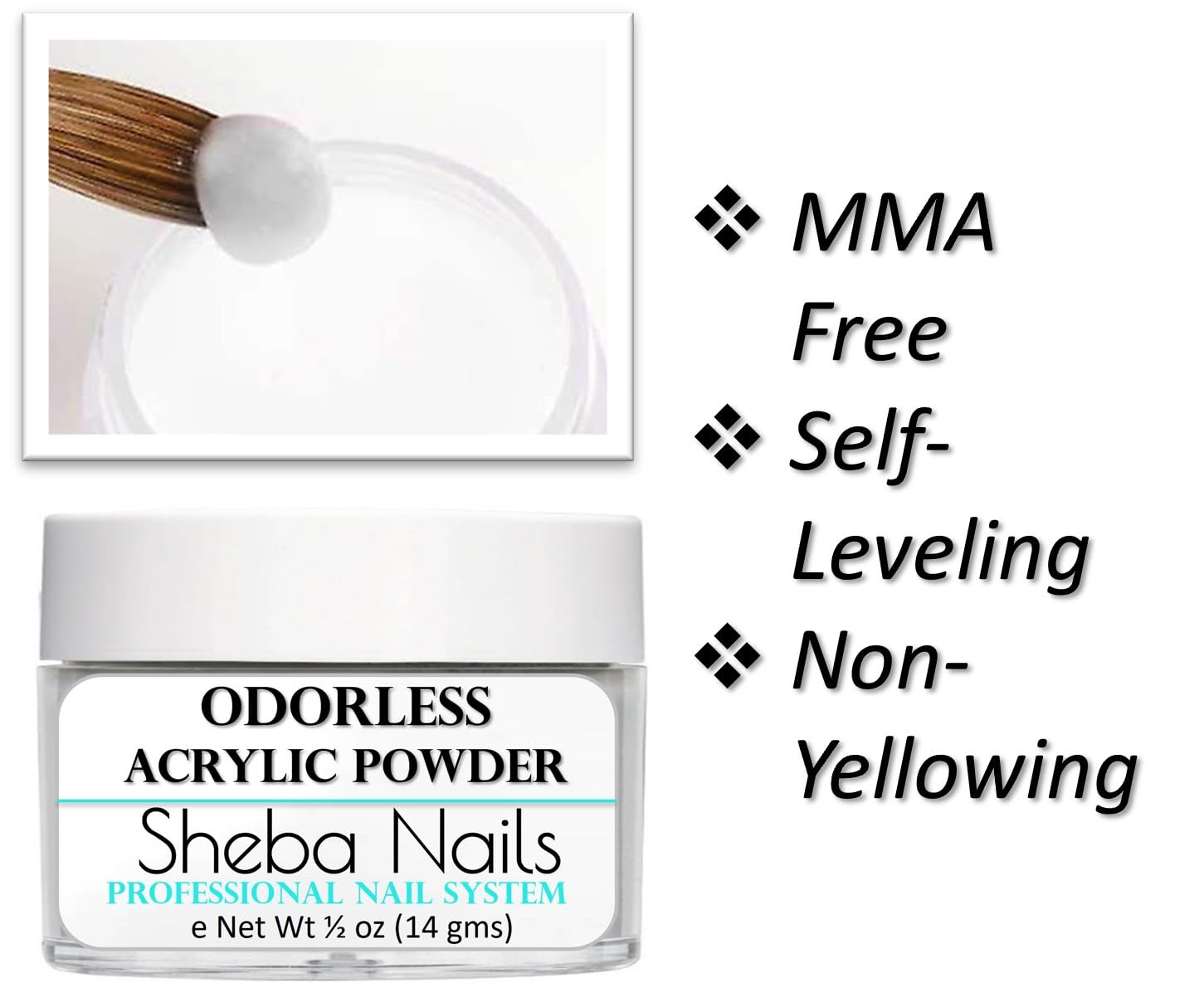 Sheba Nails state-board sealed packaging supports exam readiness and standards compliance.