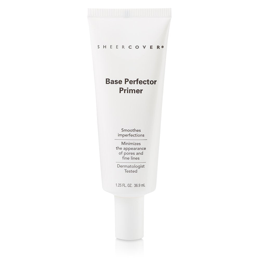 Sheer Cover Base Perfector Primer bottle for a smooth makeup base