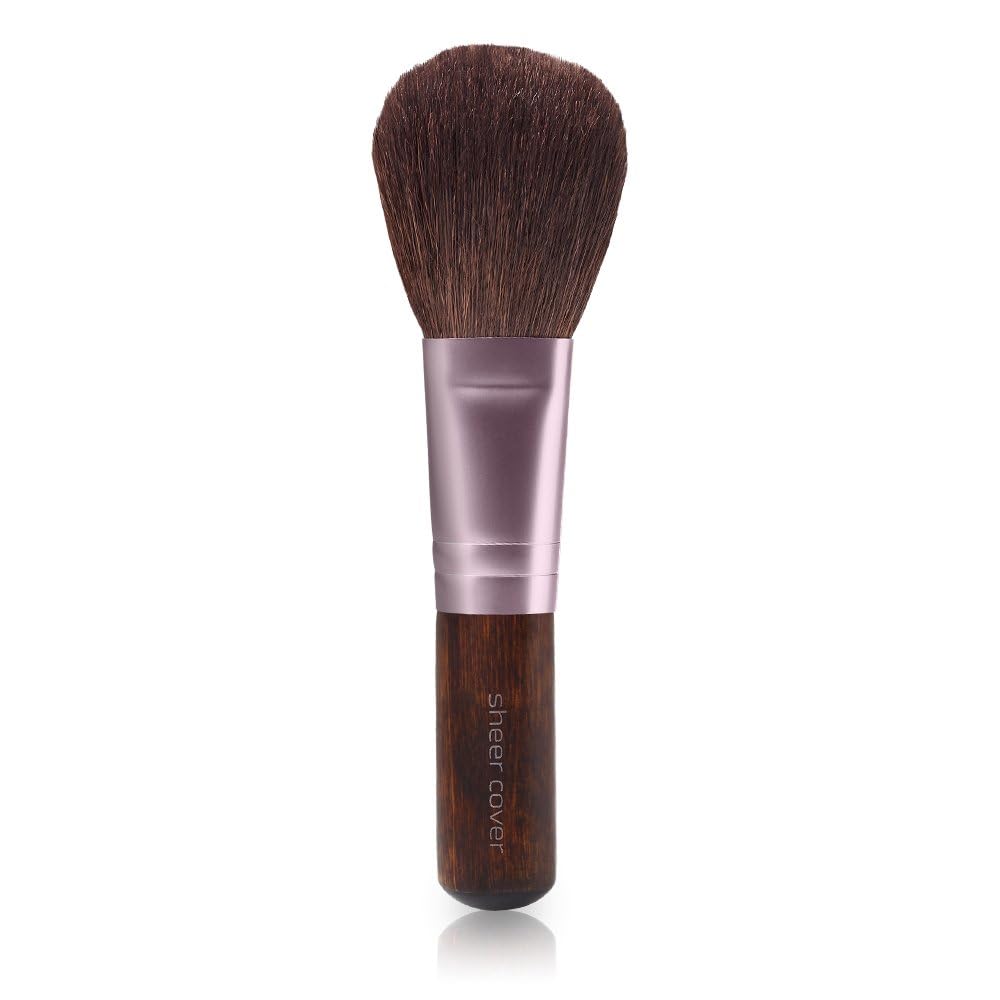 Sheer Cover dermatologist-tested non-irritating formula closeup communicates skin-friendly makeup