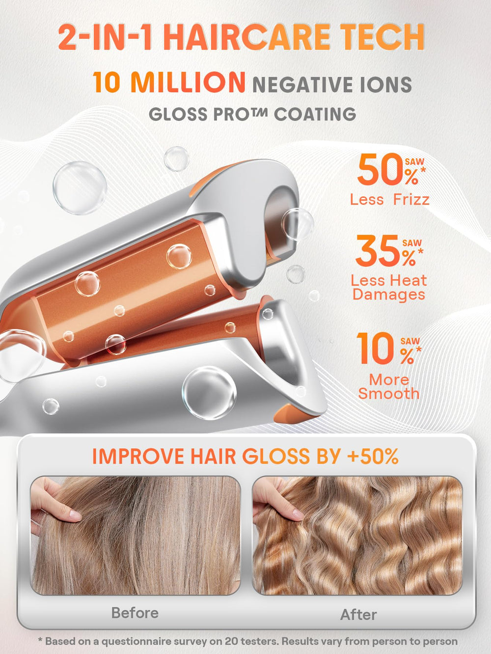 SHEGLAM Beach Babe Waver two-barrel closeup highlights voluminous waves.