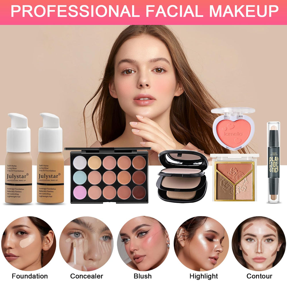 SHELAKIN foundation duo delivers lightweight, natural-looking skin.