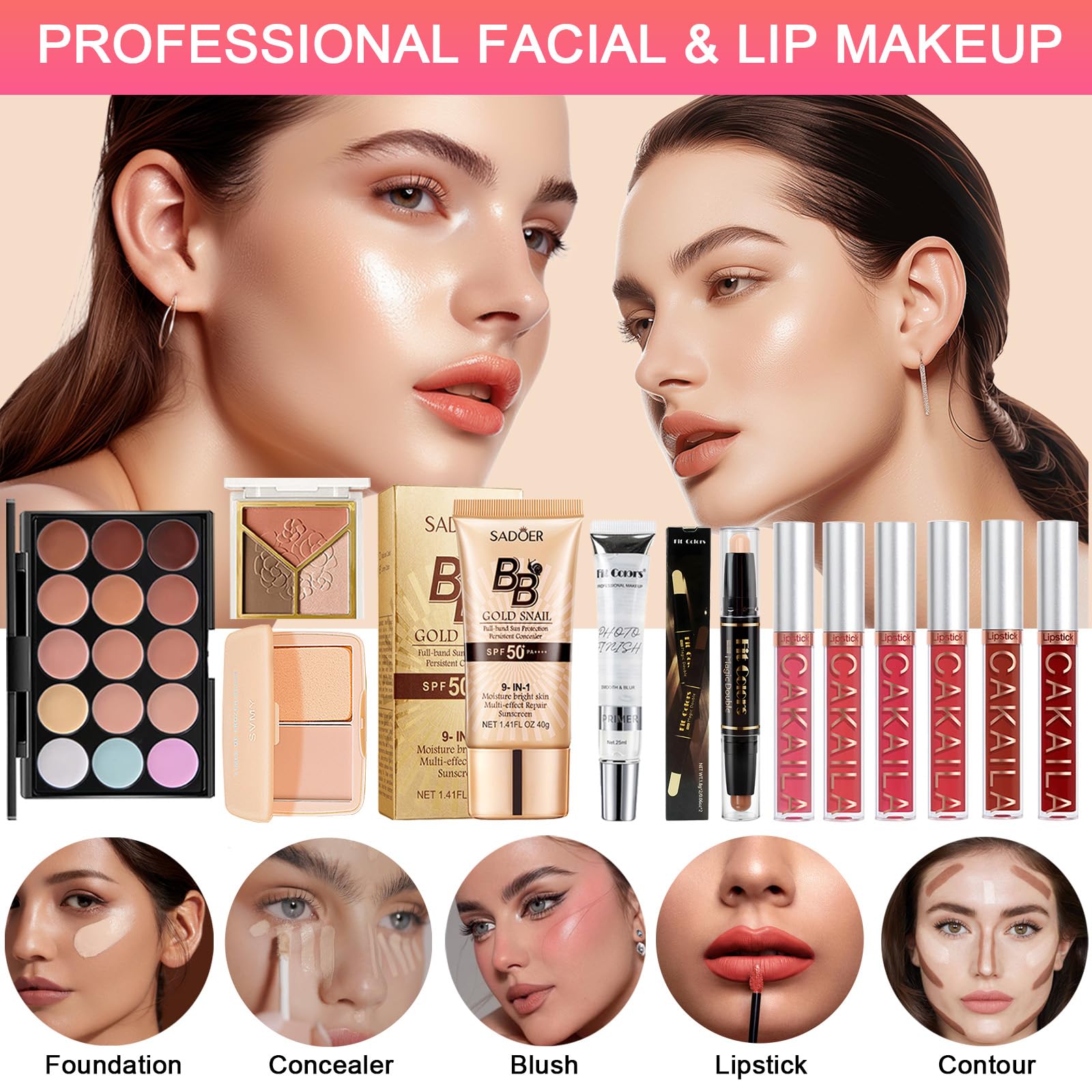 SHELAKIN vegan hypoallergenic cosmetics label and ingredients emphasis