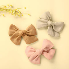 Shelbybox baby girl hair clips set 4 shows non-slip grip for secure hairstyles