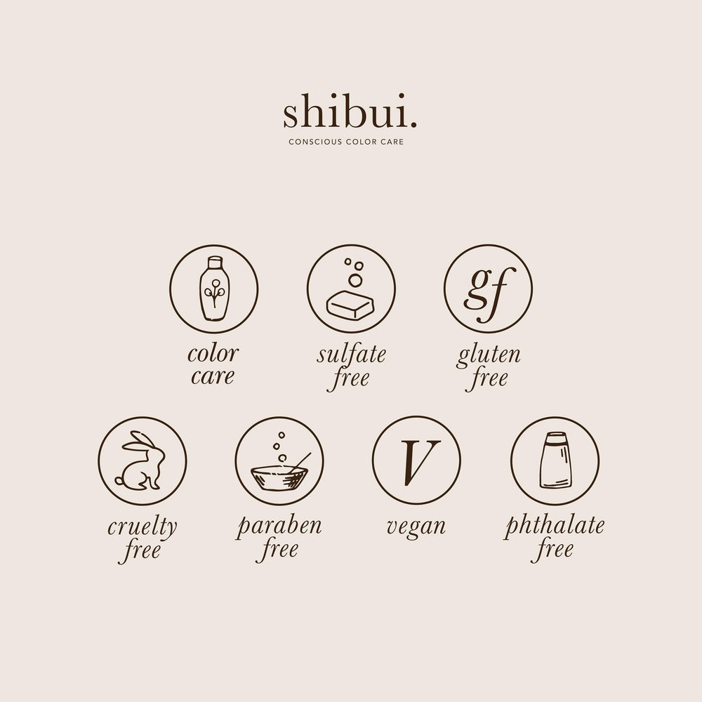SHIBUI Everydayness sulfate-free formula conveys clean cleansing.