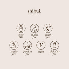 Shibui Ultra Hydrating Conditioner silicone-free label highlights clean formula